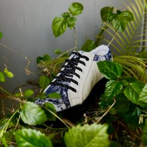 White Eco-Duo-Balance Sustainable Sneakers
